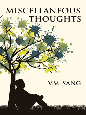 cover image of Miscellaneous Thoughts